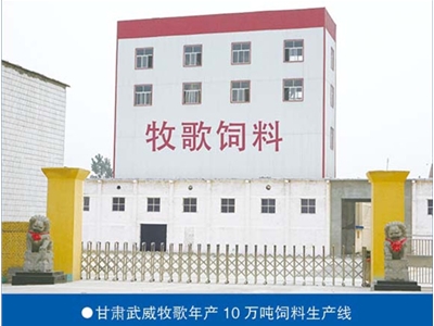 甘肃威武牧歌年产10万吨牛羊料生产线